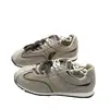 Zapatillas Deportivas Casuales Auténticas de Cuero Populares de Youmuni para Mujer 2025 Nuevo Otoño Temprano Planas Suela Suave Zapatos de Entrenamiento Agande para Mujer