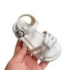 Zapatos de niña verano nuevo sandalias de princesa para niños niños medianos y grandes niña pequeña casual zapatos romanos bebé zapatos de suela blanda