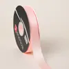 Fita de Poliéster Monocromática de 2,5cm Fita para Laço de Caixa de Presente Material de Embalagem para Buquê Fita de Cetim para Bolo Fita DIY para Confeitaria