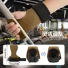 Correas de soporte para fitness en stock, protectores de mano y muñeca de cuero antideslizantes para levantamiento de pesas para hombres y mujeres, adecuados para peso muerto y dominadas, venta al por mayor directa de fábrica