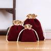 Bolsa para joias Bolsa Gam Bolsa de flanela Phnom Penh Armazenamento Bolsa cultural para brincar com cordão Bolso com cordão Embalagem para presente Bolsa prática