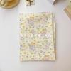 40 piezas de tela de algodón con impresión digital, diseño coreano de gato y flores, ropa para mujer, ropa para padres e hijos, ropa para el hogar, bricolaje