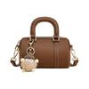 Bolso Viney 2026 Nuevo Verano Cuero Genuino Bolso Cruzado tipo Almohada Bolso de Hombro Mini Boston para Mujer
