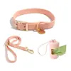 Widone Conjunto de Coleira e Guia para Cachorro Coleira para Cachorro Arnês para Animal de Estimação Arnês para Cachorro Estilo Colete Corda de Tração Guia para Cachorro