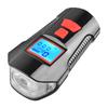 Lámpara de medidor de código pantalla de potencia recargable por USB faro de bicicleta Medidor de código de campana luz de bicicleta tres en uno luz de bocina