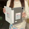 Cachorrinho de Orelhas Longas Adequado para Capa Protetora de Tablet iPad Air 4/5/6 Fofo Pro 11 com Compartimento para Caneta 10ª/11ª Geração