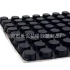Fornecimento de Juntas de Silicone Pretas, Almofadas de Borracha de Silicone, Pés Antiderrapantes Auto-Adesivos para Móveis de Mesa e Cadeira de Borracha Macia, Partículas Anticolisão