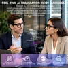 Artículo Popular Transfronterizo Gafas Inteligentes IA con Estuche de Carga Foto/Video de 800MP Traducción WiFi Transmisión de Alta Velocidad