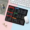Alfombrilla de ratón con atajos de teclado en inglés, extra grande, resistente a las manchas, para oficina, IP, computadora, engrosada, natural antideslizante, para escritorio europeo y americano