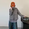 Chaleco acolchado sin mangas con cuello alto Hui Hui Home Estilo coreano de invierno Cálido holgado Ropa de abrigo para mujer