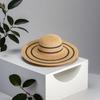 Sombrero de Paja de Nuevo Estilo Francés para Mujer Verano Exterior Viaje Protección Solar Sombrero Sombrilla Sombrero de Paja de Playa Junto al Mar Sombrero de Ala Ancha Fábrica