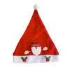 Chapéu de Natal Transfronteiriço Cy Novo para Adultos e Crianças Decoração de Presente de Natal Decorações de Desenho Animado de Natal