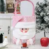 Bolsa de Manzana, Bolsa de Regalo, Bolsa para Empacar Fruta Nochebuena, Bolsa Tote para Regalo de Dulces, Caja de Regalo, Decoraciones de Navidad