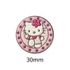 Em Estoque Vestido Rosa Japonês Fofo Broche de Gato Decoração de Adesivo para Capa de Celular Mercadoria de Menina Presente Fábrica de Personalização
