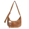 Bolso Hobo de Axila con Acabado de Alta Gama, Bolso Tipo Dumpling de Gran Capacidad para el Trayecto, Bolso Cruzado para Mujer, Bolso Hobo Versátil Nuevo Vintage