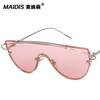 Gafas de sol de una sola lente Jamie 1931, de moda europea y americana, para mujer, Gafas de sol coloridas para hombre, Gafas de sol personalizadas al por mayor