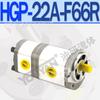 Bomba de engrenagens de alta pressão HGP-1A-F1R-X-2B-10 2A 3 4 5 6 9 12 hidráulica 11 bomba de óleo F8R 4BJ