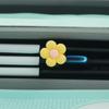 Clip de aromaterapia para salida de aire especial Wuling, clip de fragancia para perfume, linda flor de cinco pétalos, decoración de salida de aire