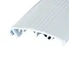 Canaleta de PVC Perfil Extruido Cubierta Procesamiento Producto Tira de Borde Blanco Ranura para Tarjeta Plástico Embebido en Forma de U
