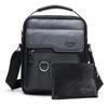 Bolso bandolera de un solo hombro para hombre, nuevo bolso Messenger de gran capacidad, bolso de mano para negocios, mochila casual para viajes, vertical, tipo jeep, para hombre