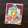 Pintura thangka dorada pintada a mano con arena de cinabrio Buda de la vida Ben Huang Caishen Zakilam núcleo de pintura thangka de vida pasada y presente