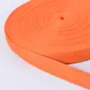 Fita de Poliéster-Algodão de Trama Simples para Mochila Cinto Elástico de Yoga Cós Bolsa de Lona Portátil Tecelagem de Amarração para Acessório de Roupa de Algodão