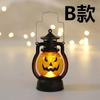Navidad transfronteriza Halloween retro pequeña lámpara de aceite pequeña lámpara de caballo lámpara de vela electrónica decoración creativa diseño de ambiente