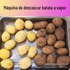 Em stock grande batata máquina de descascar batata doce cenoura automática Máquina de descascar a vapor Yam Platycodon grandiflorum máquina de descascar