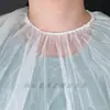 Capa Descartável para Coloração de Cabelo Especial para Barbearia Espessa Lavagem de Cabelo Impermeável Salão de Beleza Doméstico Plástico Permanente Tingimento Pano