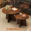 Mesa de Centro Sala de Estar Hogar Mesa de Té 2025 Nueva Elegante Pequeña Mesa Lateral de Sofá Mesa Redonda Pequeña Mesa de Té de Balcón Mesa Pequeña