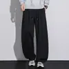 Nova Coleção Outono/Inverno 2026: Calça Casual Masculina de Tecido Air Layer Pesado, Estilo Americano, Caimento Solto, Retrô, Perna Reta com Corte Curvo, Calça Longa da Moda
