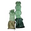 Bolsa de Rede de Peixe em Aço Inoxidável com Malha Fina, Secagem Rápida, Resistente a Odores, Borda Espessada de Camada Dupla, Bolsa de Rede de Pesca para Comércio Transfronteiriço