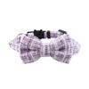Nuevo collar transfronterizo para gatos con lazo y cascabel, estilo Chanel, con adornos bonitos, suministros para perros y gatos.