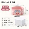 Tigela de Cerâmica Mais Vendida do Fabricante para Gatos com Separação de Água e Comida, Temperatura Constante e Alívio de Calor, Tigela de Cerâmica Conveniente Especificamente para Gatos