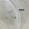Aleación Nuevo Guirnalda de Mariposas Amor con Incrustaciones de Diamantes Joyería para Uñas Perla Oro y Plata Decoración de Uñas Rojo de Internet