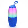 Nuevo Altavoz Bluetooth Tg644 con Luz Ambiental LED Pulsante Colorida de Pantalla Completa, Admite Inserción de Tarjeta, Unidad USB, Altavoz Subwoofer TWS