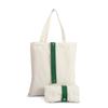 FONTE Fábrica de lona saco dobrável bolsa personalizada em estoque saco de lona de compras saco de algodão logotipo fixo