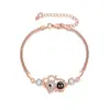 Pulseira de Rato 100 Idiomas Coreana Retrô Dongdaemun Simples para Homens e Mulheres Pulseira Tendência Estudante