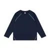 Ropa Infantil DK 26 Otoño Nuevo Estilo Niñas Niños Deportes Manga Larga Camiseta Infantil Adolescente Casual Capa Base Superior Moderna