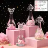 Llavero Colgante Creativo Estilo Nuevo para Mochila Escolar Llavero de Estudiante con Decoración de Botella de Deriva Rellena de Aceite Colgante Pequeño Venta al por Mayor de Fábrica
