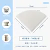 Papel Filtro de Café Preparado à Mão Yan Jie V60 Cônico para Cafeteiras Americanas Funil em Forma de Leque