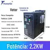 Inversor Doméstico Chuangshijia Série 320 Tipo Vetor Pesado Trifásico 380V 5,5Kw Motor de Velocidade Variável