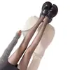 Medias Negras Ultra Delgadas 0D, Anti-enganches, Duraderas, Estilo Delgado para Primavera y Verano, Protección Solar, Medias Sexy con Entrepierna de T, Específicamente para Auxiliares de Vuelo