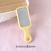 Peine mini lindo estilo Ins de colores dulces con espejo de maquillaje portátil, alto valor estético para el peinado de las niñas