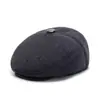 Nueva gorra de béisbol para exteriores de otoño e invierno para hombres de mediana edad y mayores, cortavientos, para ciclismo, cálida, con pico de pato, gorra casual de algodón al por mayor
