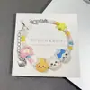 2026 Novo Modelo Pulseira de Osso de Patinha de Gatinho Estrela com Baixo Teor de Oxigênio para Mulheres, Pulseira de Contas Artesanal DIY de Nicho Alto Padrão do Instagram