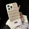 Funda Metálica Brillante con Patrón de Cocodrilo para Teléfono Móvil Adecuada para Iphone16Promax/15/14/17