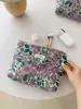 Nuevo Bolso de Cosméticos Jacquard Francés Retro Gran Capacidad Sentido de Alta Gama Bolso de Mano de Cabina Bolsa de Lavado Bolsa de Almacenamiento