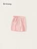 Yubao Calças infantis de verão para meninas, shorts infantis, calças casuais de cor sólida para meninas, todas as cores, soltas e finas
