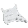 Placa Protectora de Guitarra Eléctrica St Pickup Simple para Guitarra Eléctrica Ensamblaje de Línea Panel de Celuloide Perlado Accesorios para Guitarra